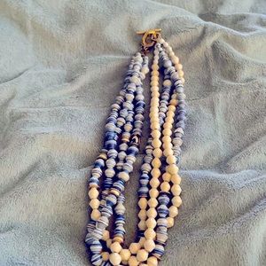 Almost brand new stacked necklace and bracelet